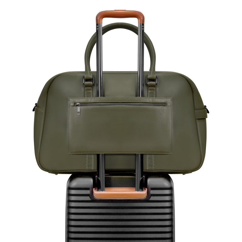 Champs Duffles Champs Onyx Leather Duffle Bag