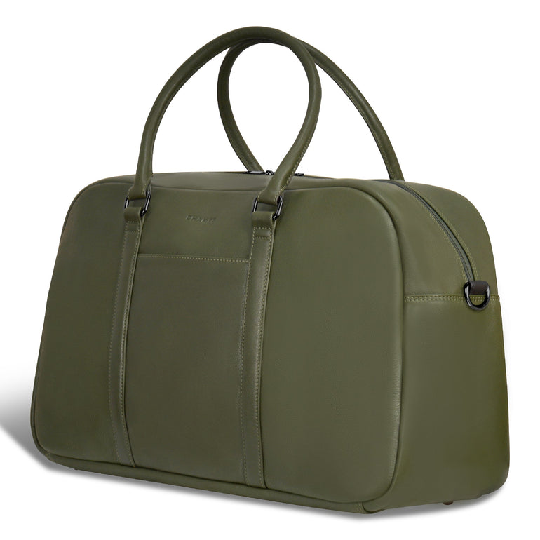 Champs Duffles Champs Onyx Leather Duffle Bag