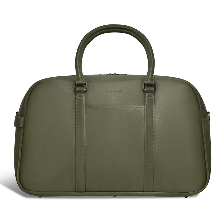 Champs Duffles Champs Onyx Leather Duffle Bag