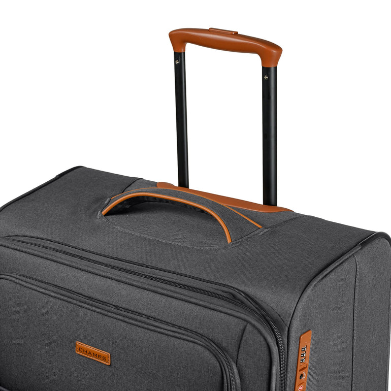 Champs Luggage Champs Classic II Expandable 3-Piece Luggage Set