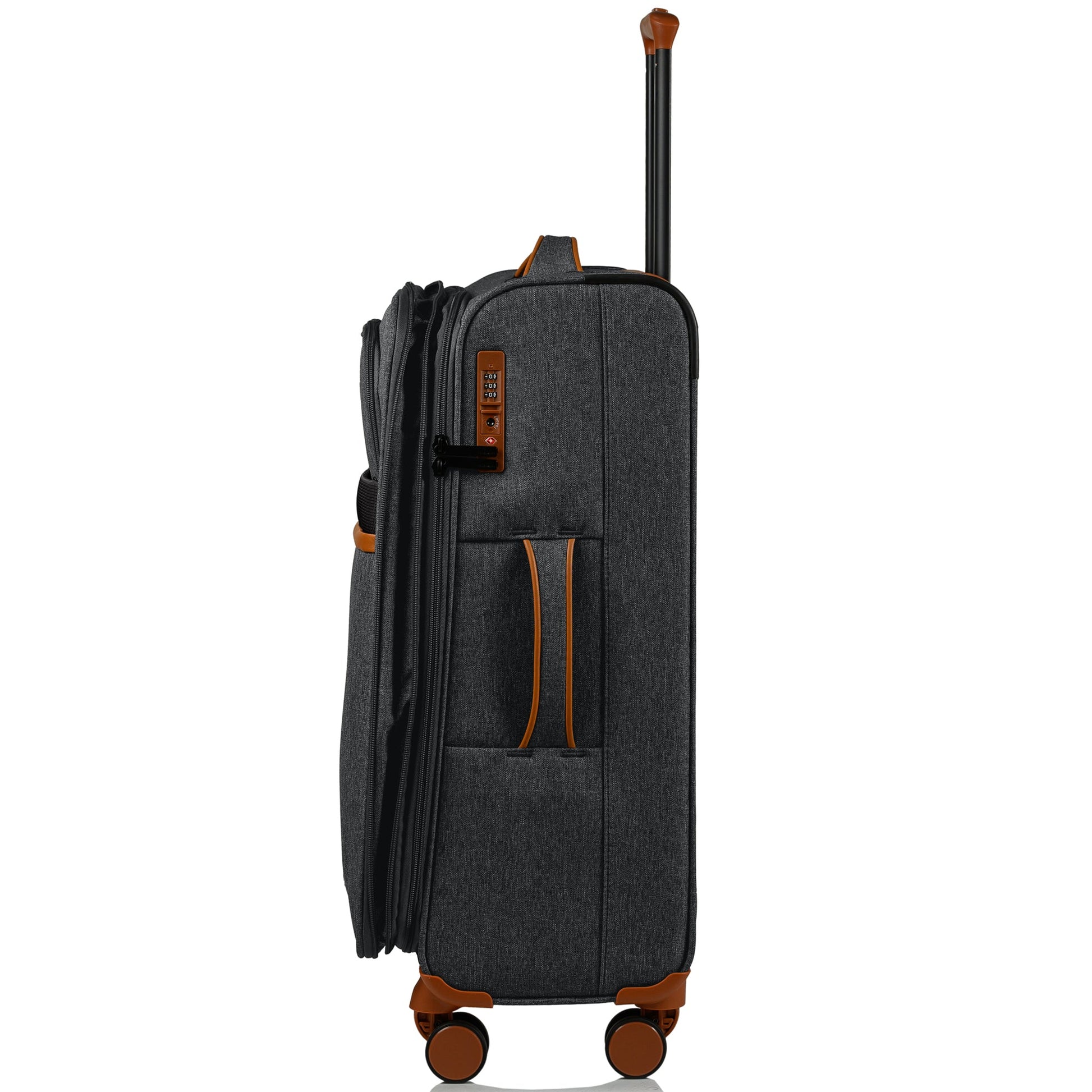 Champs Luggage Champs Classic II Expandable 3-Piece Luggage Set