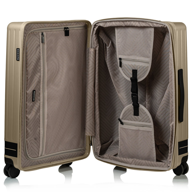 Champs Luggage Champs Fresh II Expandable 3-Piece Luggage Set