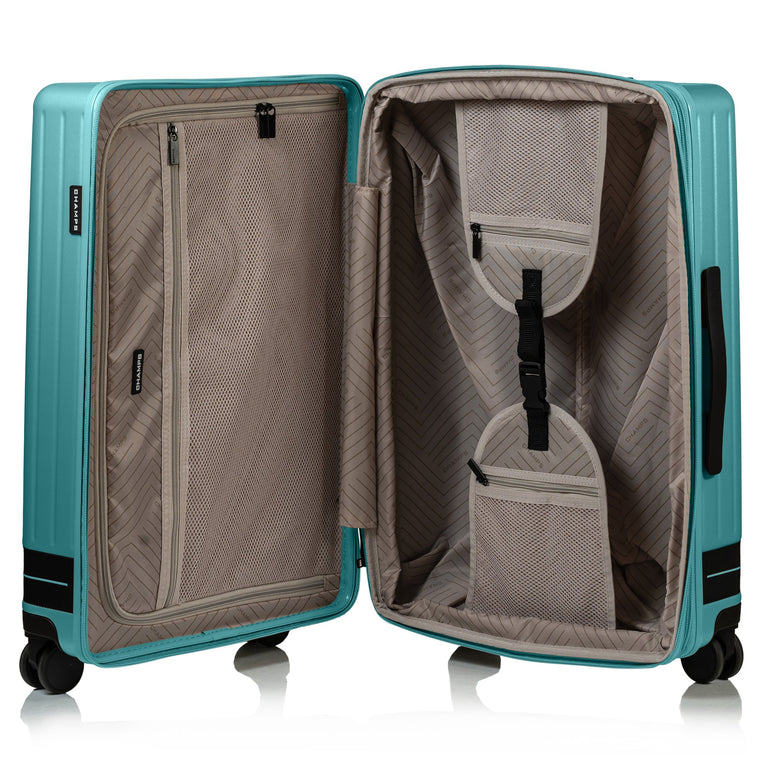 Champs Luggage Champs Fresh II Expandable 3-Piece Luggage Set