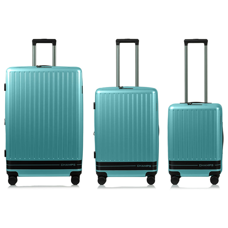 Champs Luggage Champs Fresh II Expandable 3-Piece Luggage Set