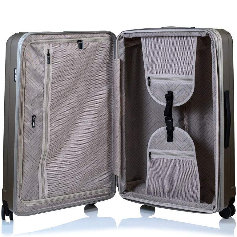 Champs Luggage Champs Marquis Expandable 3-Piece Luggage Set