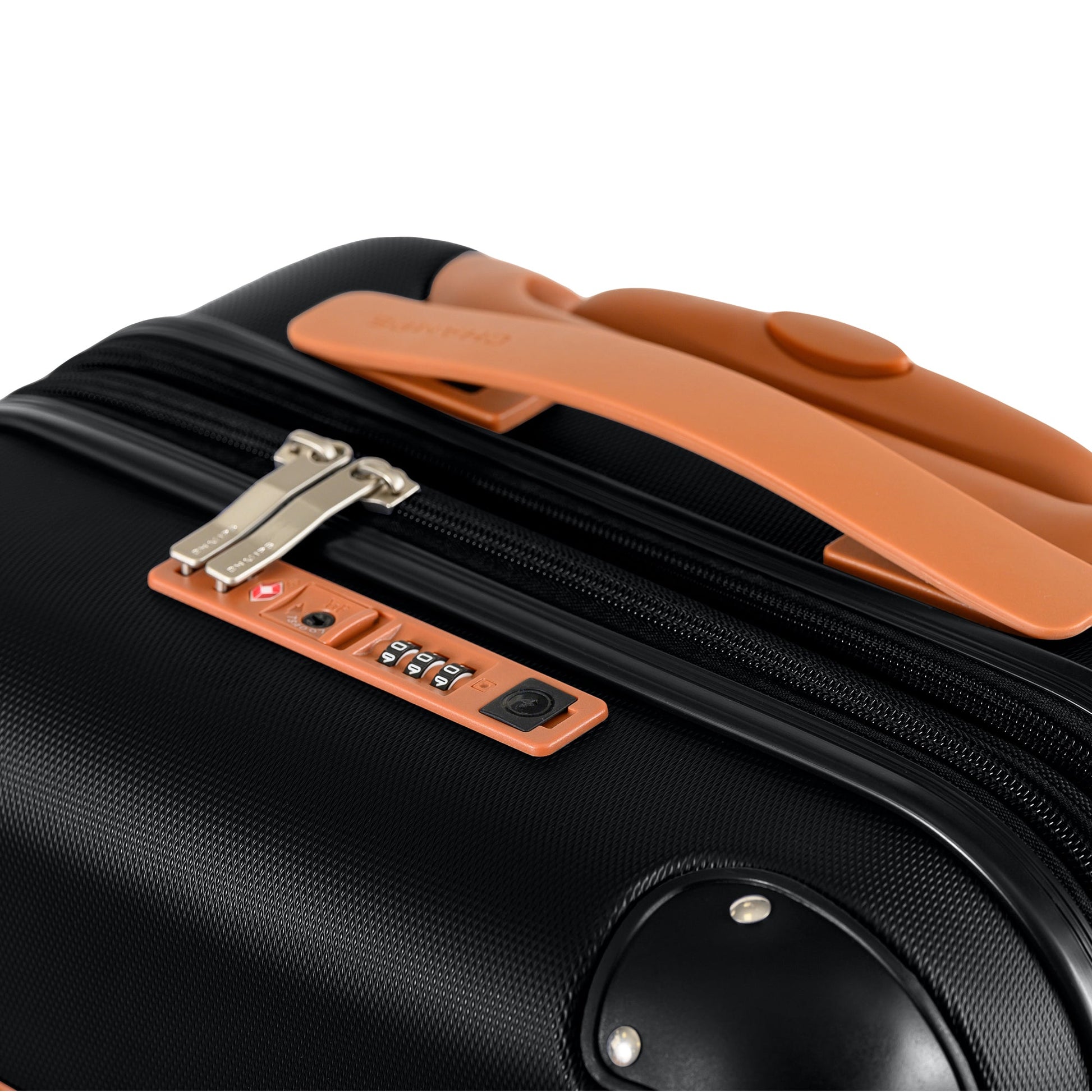 Champs Luggage Champs Vintage Expandable 2-Piece Luggage Set (Carry-On & Large)