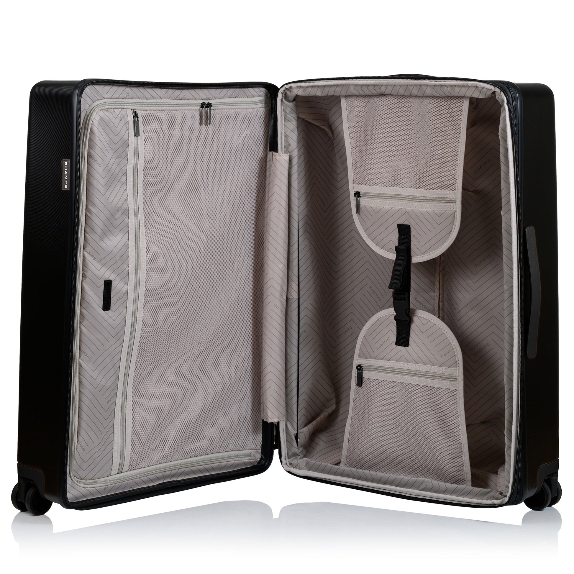 Champs Luggage Champs Vintage Muse Expandable 3-Piece Luggage Set