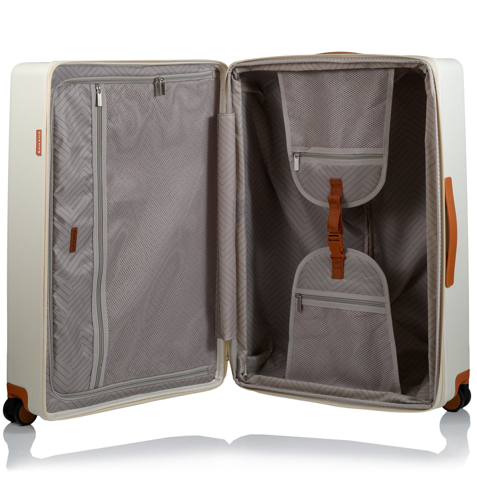 Champs Luggage Champs Vintage Muse Expandable 3-Piece Luggage Set