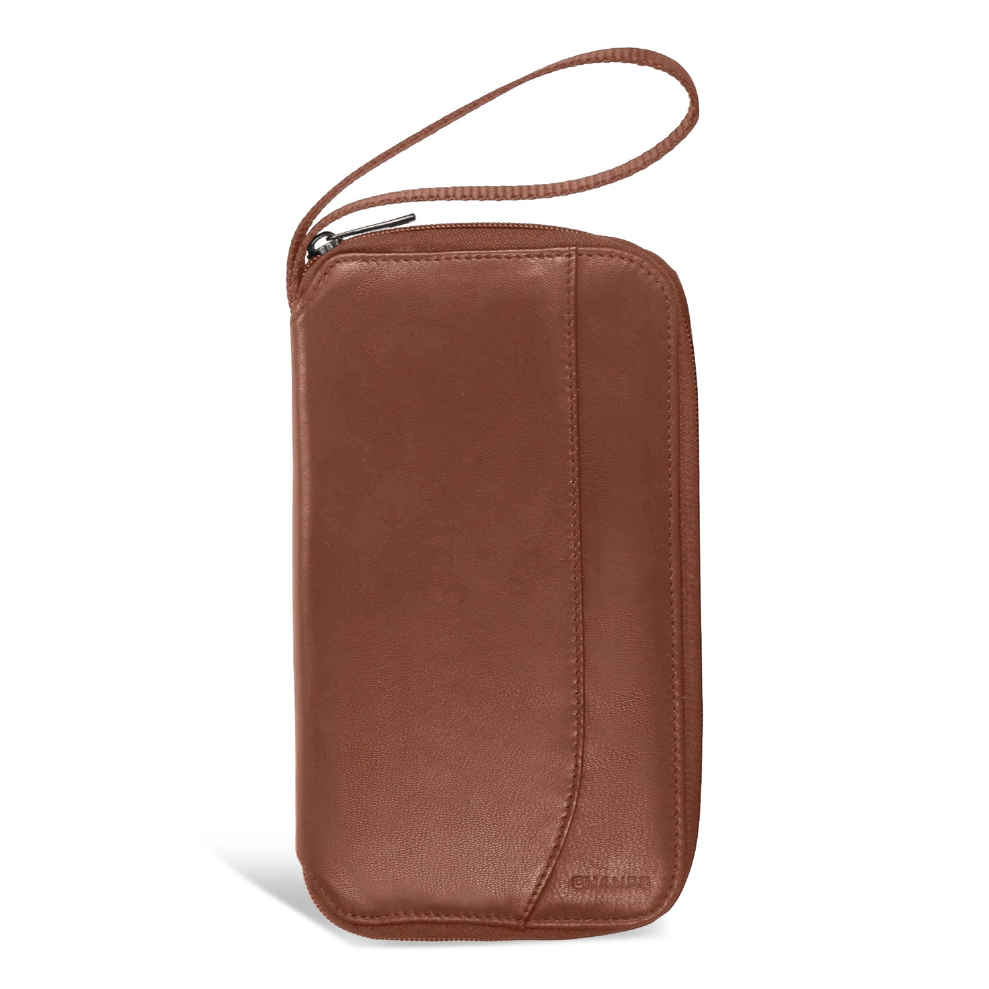 Champs Passport Case Brown Champs Onyx Leather Multi Passport Case