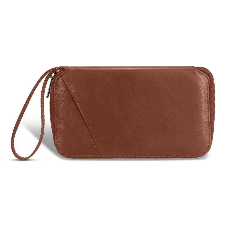 Champs Passport Case Champs Onyx Leather Multi Passport Case
