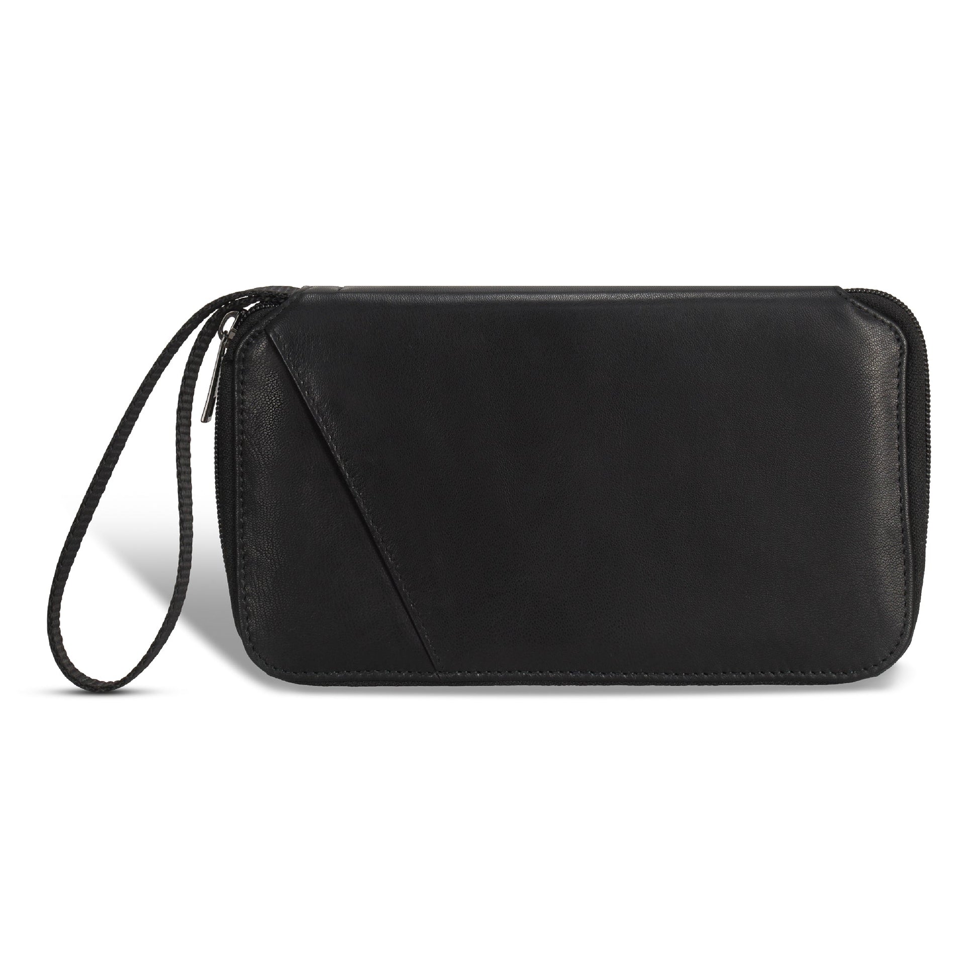 Champs Passport Case Champs Onyx Leather Multi Passport Case