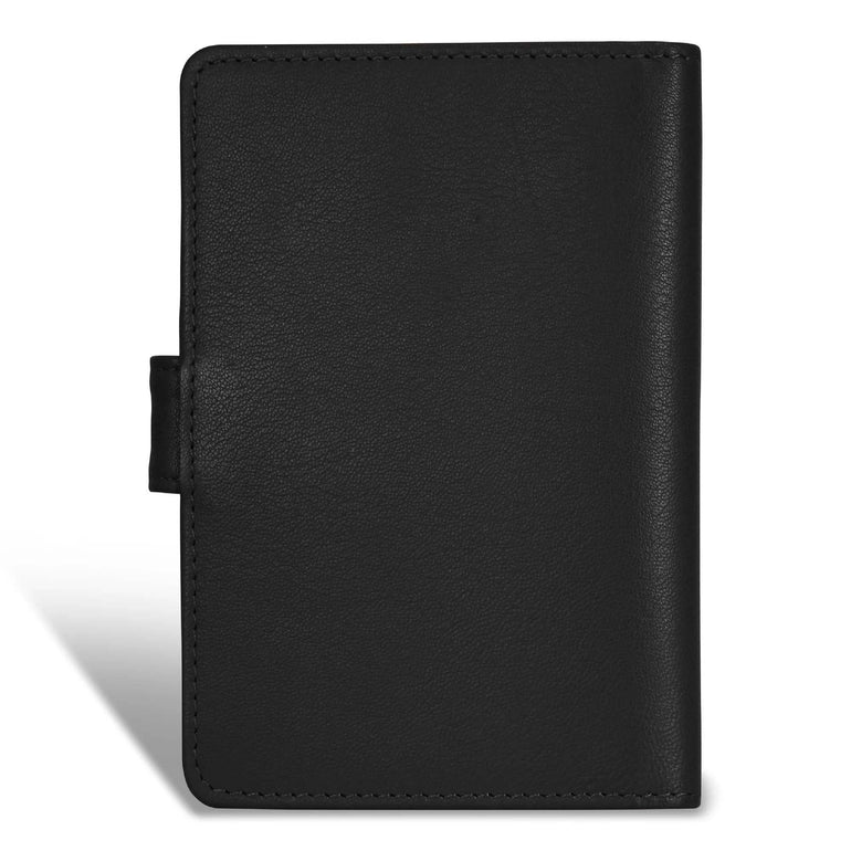 Champs Passport Case Champs Onyx Leather Passport Case