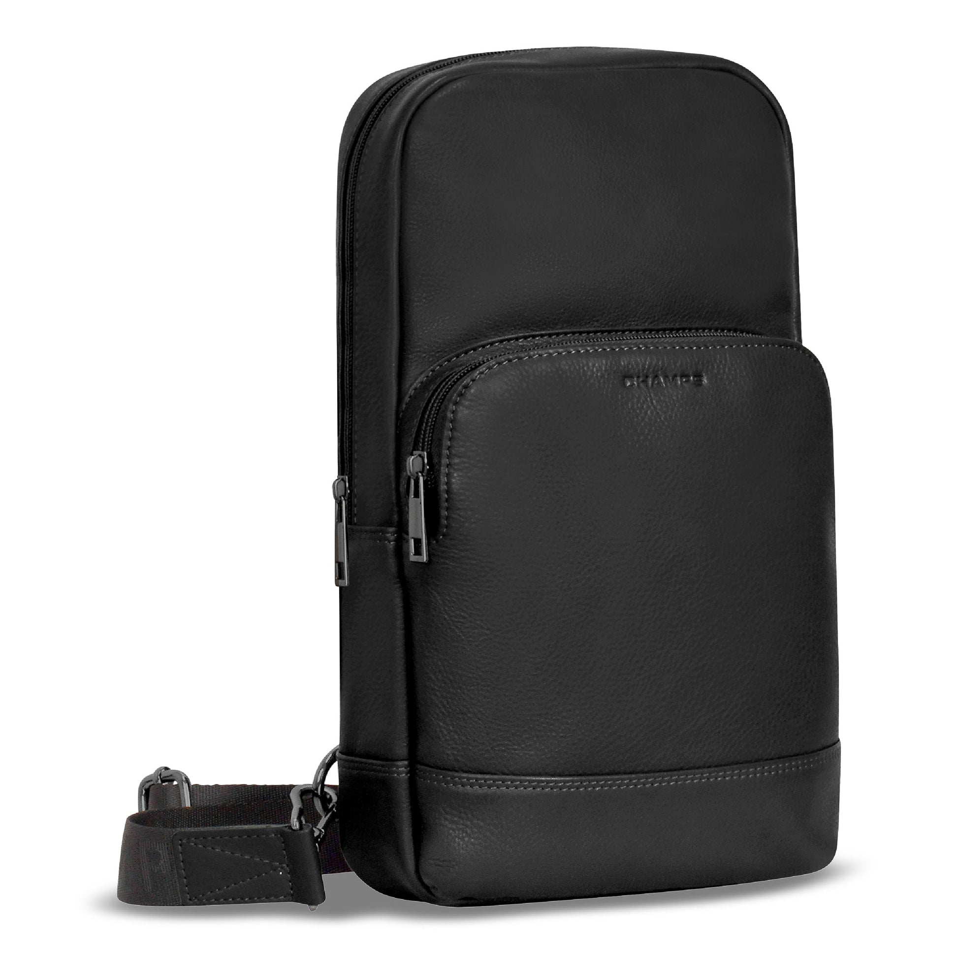 Champs Sling Bag Champs Onyx Leather Sling