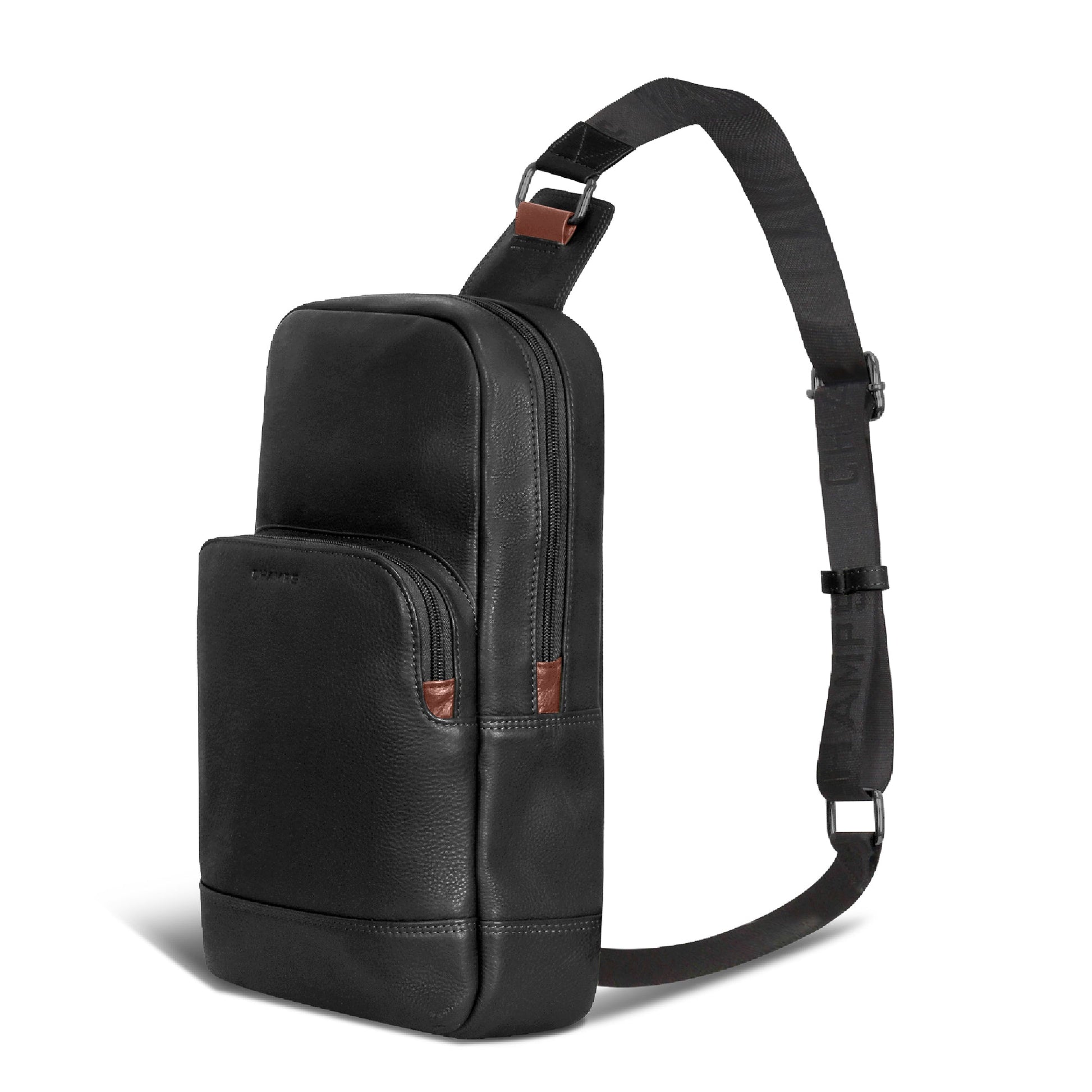 Champs Sling Bag Champs Onyx Leather Sling