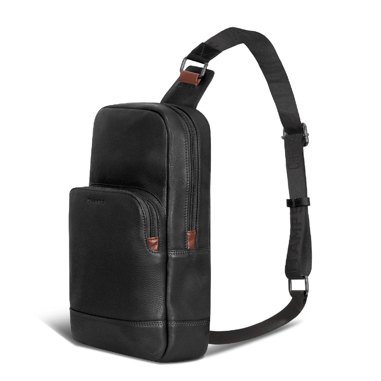 Champs Sling Bag Champs Onyx Leather Sling
