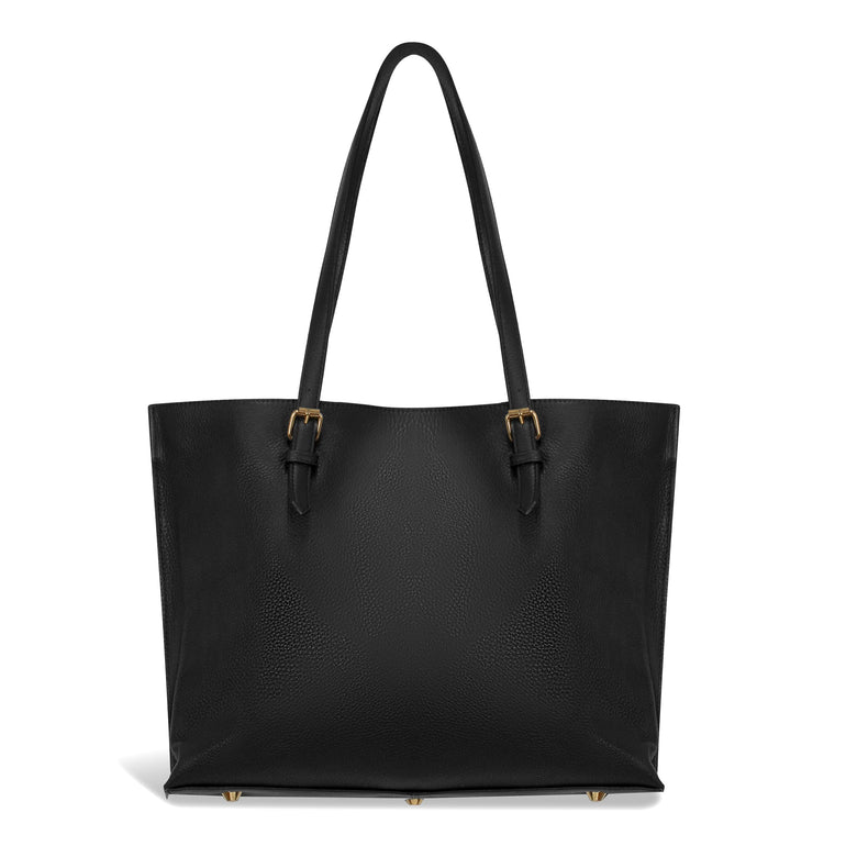 Champs Tote Bag Black Champs Gala Leather Tote Bag