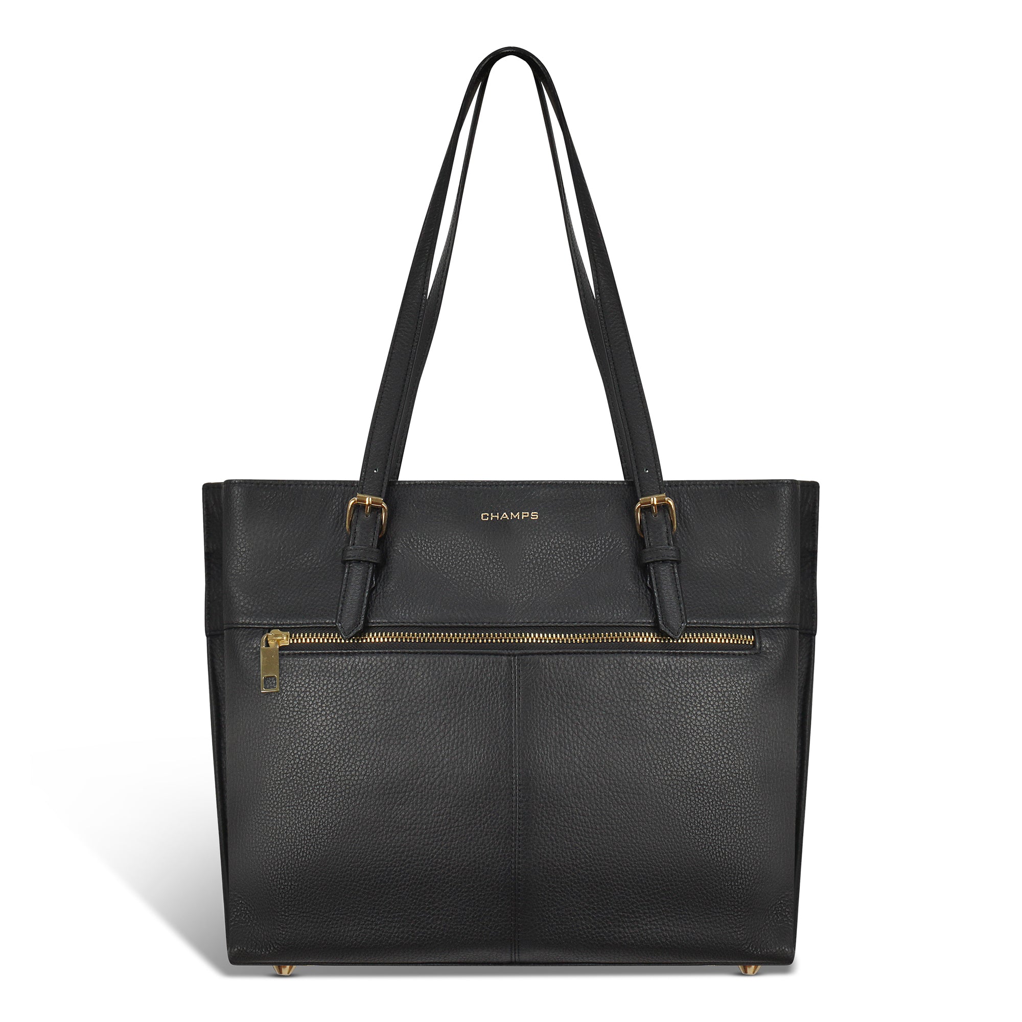 Champs Tote Bag Black Champs Gala Leather Tote Bag