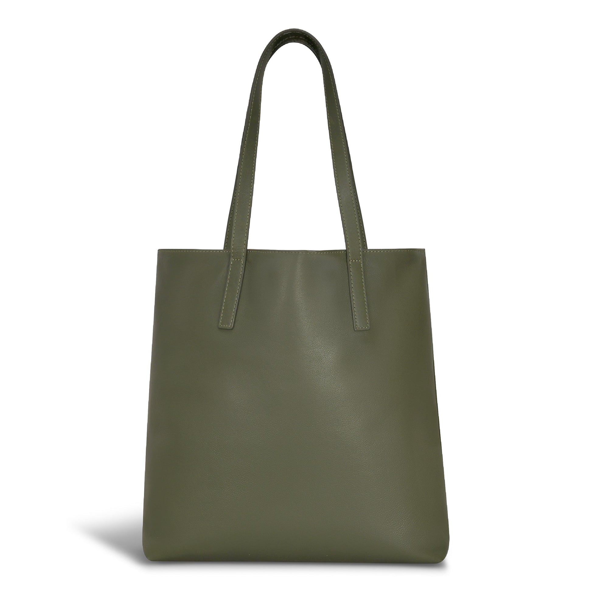 Champs Tote Bag Champs Onyx Leather Vertical Tote