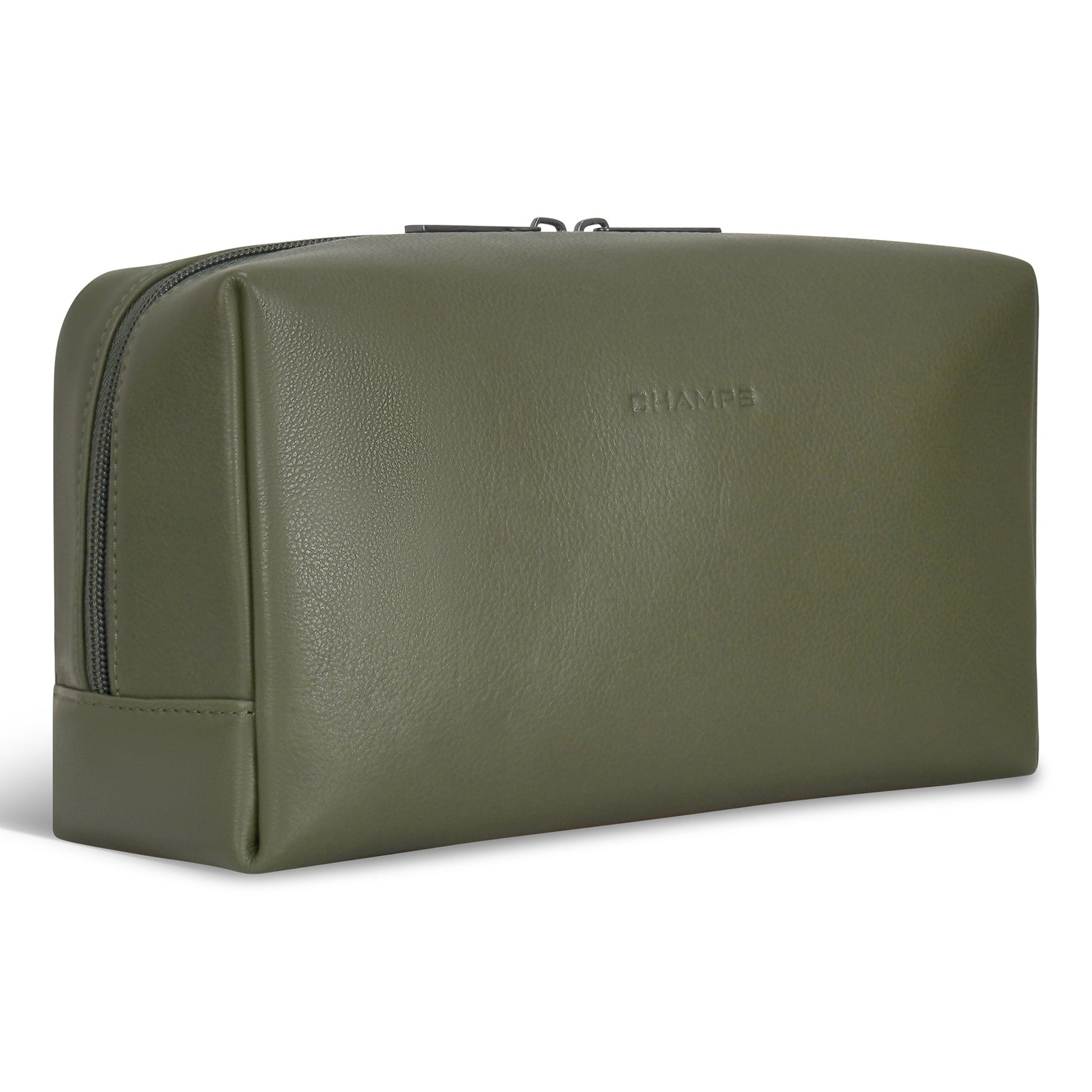 Champs Travel Accessories Champs Onyx Leather Toiletry Bag