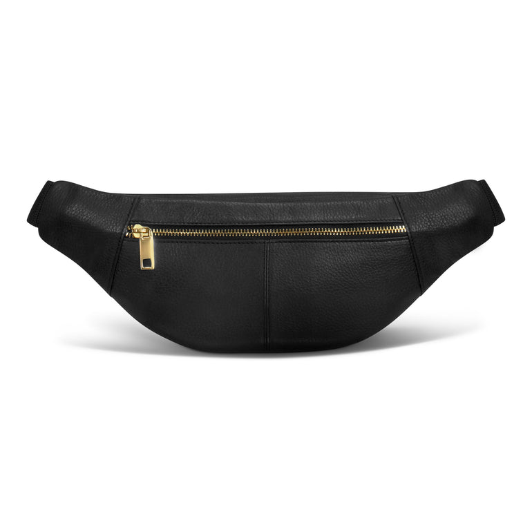 Champs Waist Pouches Black Champs Gala Leather Waist Pack