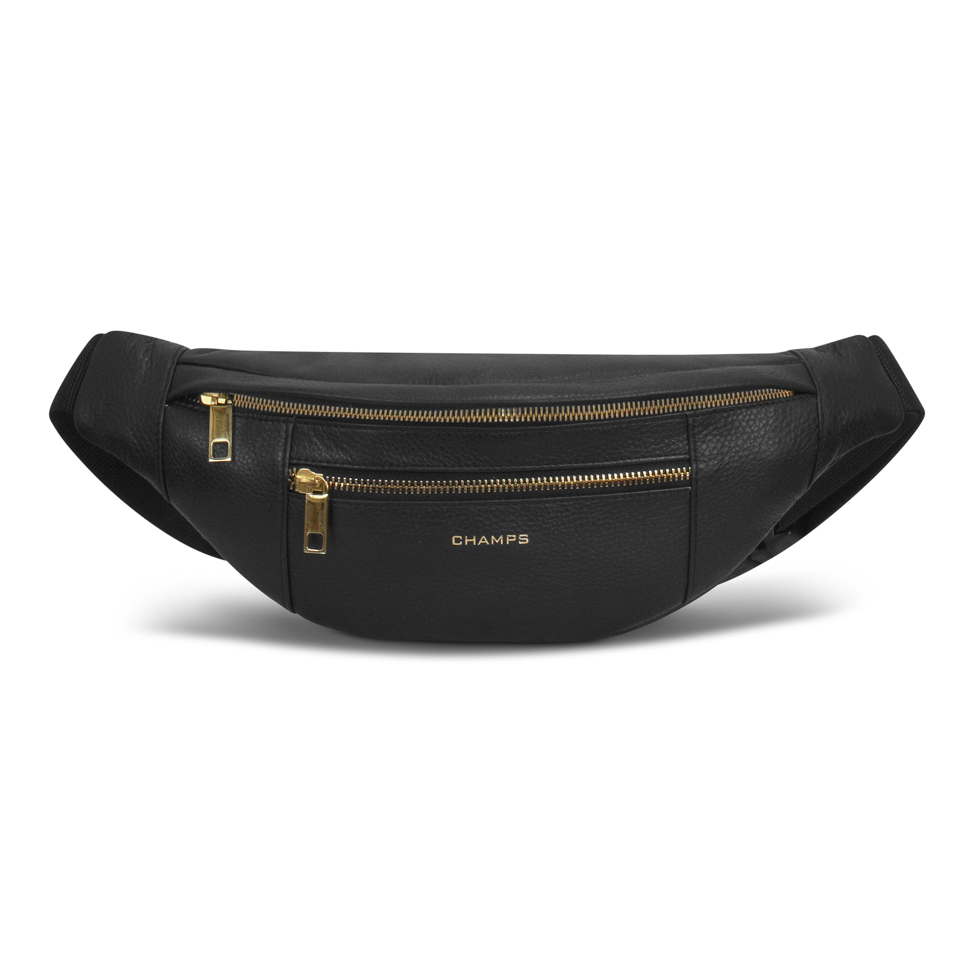 Champs Waist Pouches Black Champs Gala Leather Waist Pack