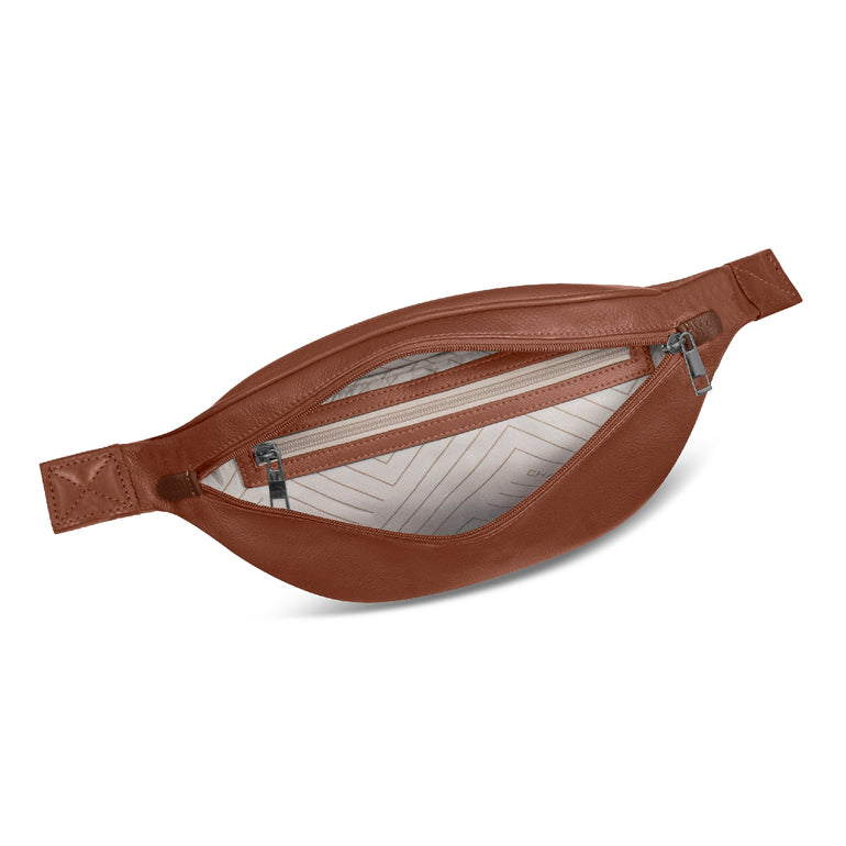 Champs Waist Pouches Champs Onyx Leather Waist Pack