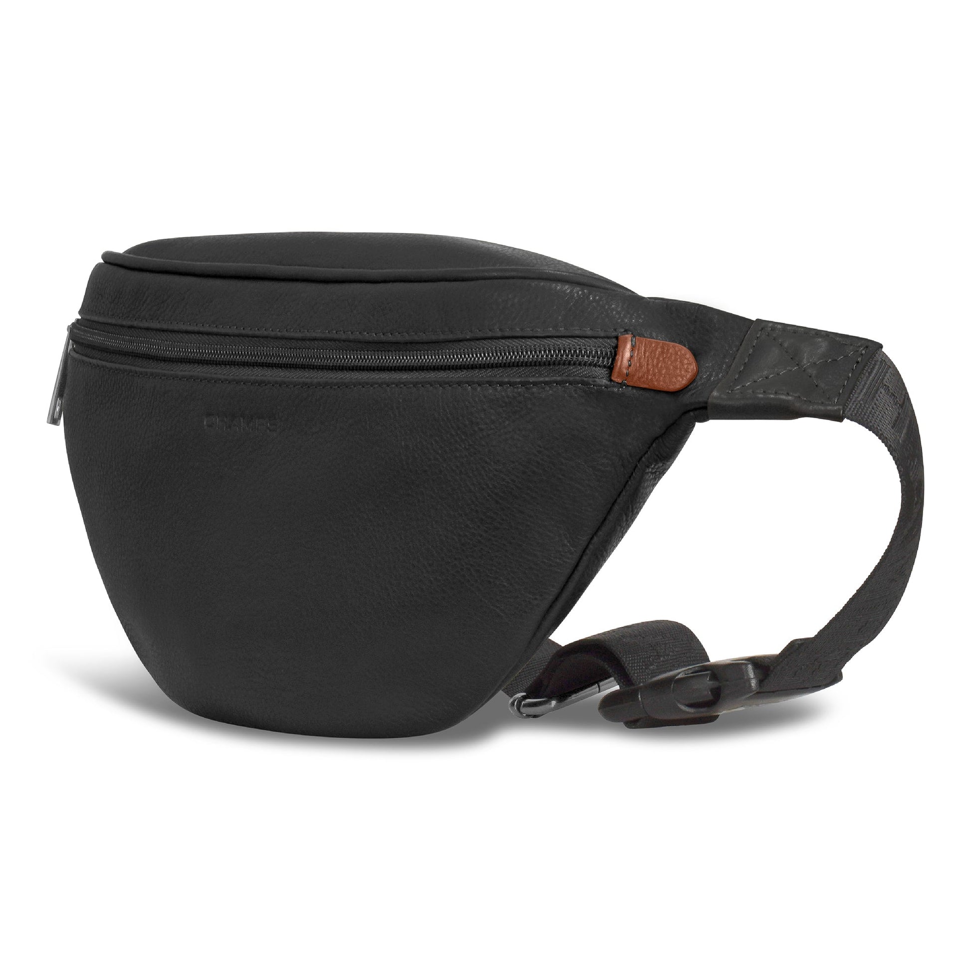 Champs Waist Pouches Champs Onyx Leather Waist Pack