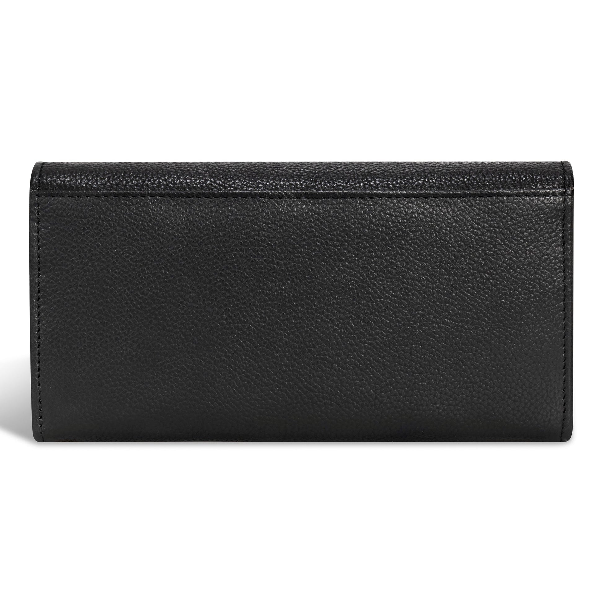 Champs Wallets Black Champs Gala Leather Flap-Clutch Wallet