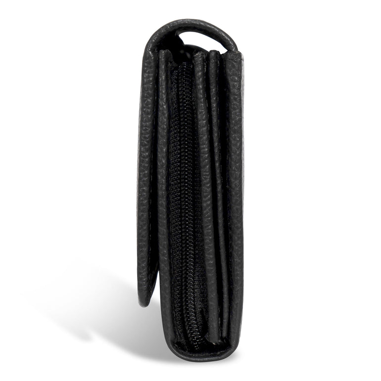 Champs Wallets Black Champs Gala Leather Flap-Clutch Wallet