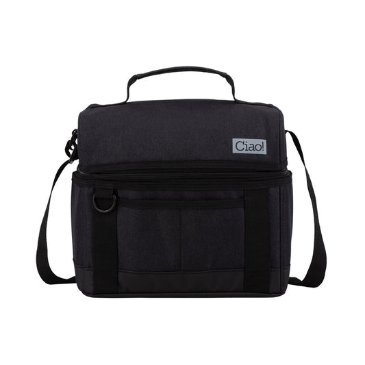 CIAO Lunch Bag Black CIAO "Easton" Men's Dome Cooler Bag