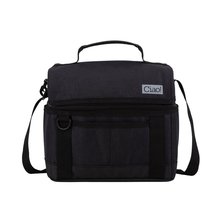 CIAO Lunch Bag Black CIAO "Easton" Men's Dome Cooler Bag