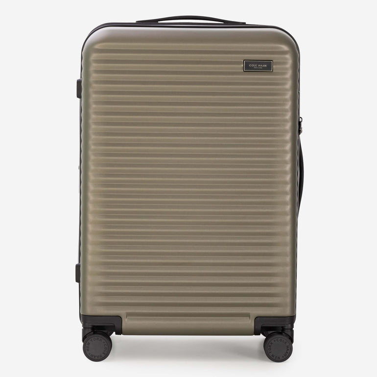 Cole Haan Luggage Deep Olive Cole Haan Traverse Series Premium Hardside Medium Checked Luggage