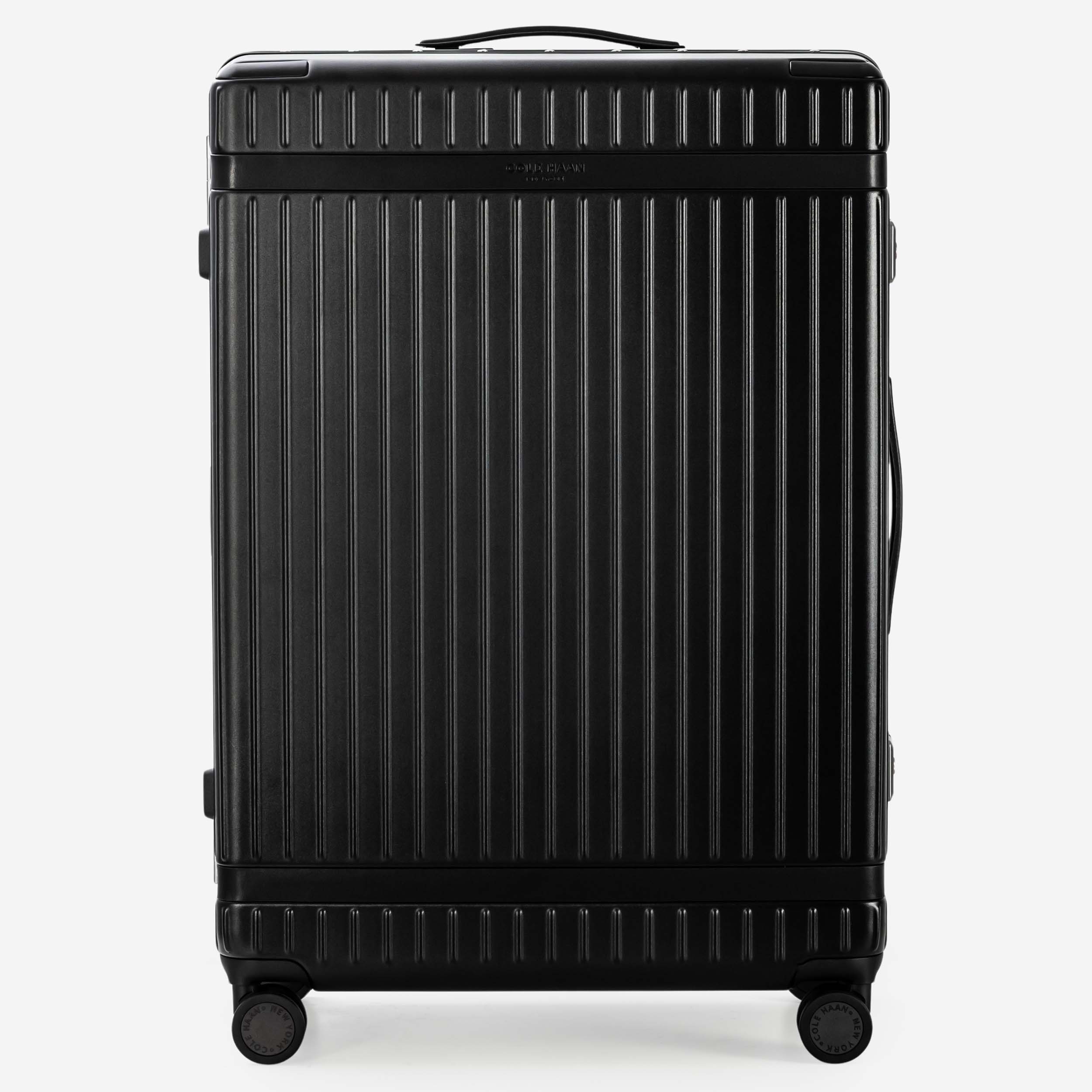 Cole Haan Luggage DNA Black Cole Haan Legacy Grand Pro Premium Hardside Large Checked Luggage