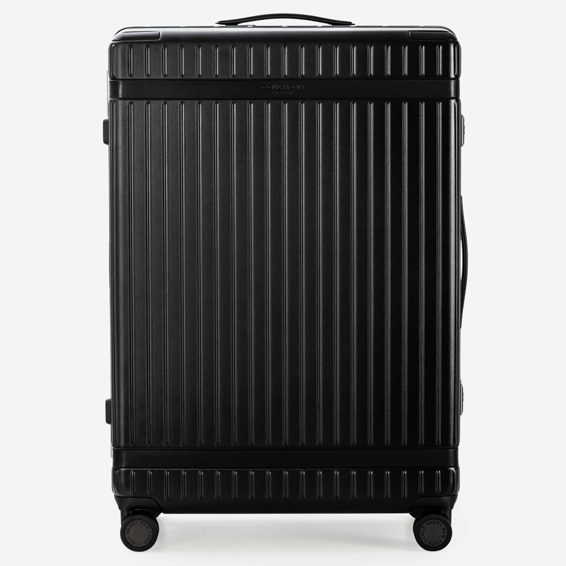 Cole Haan Luggage DNA Black Cole Haan Legacy Grand Pro Premium Hardside Large Checked Luggage