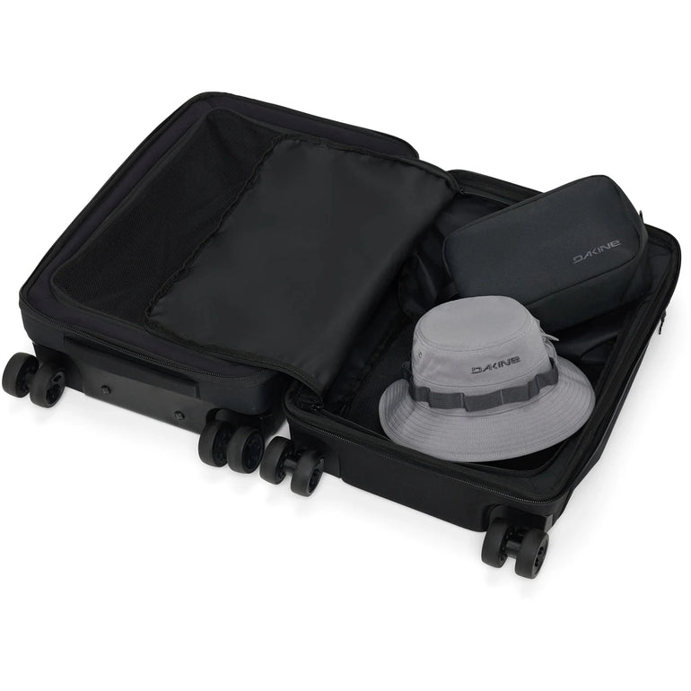 Dakine Luggage Black Dakine Split 4-Wheel Carry On Roller Bag 48L - Black