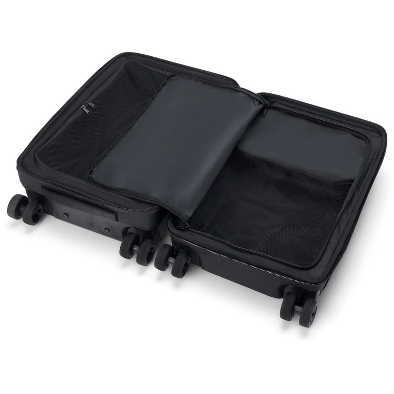 Dakine Luggage Black Dakine Split 4-Wheel Carry On Roller Bag 48L - Black