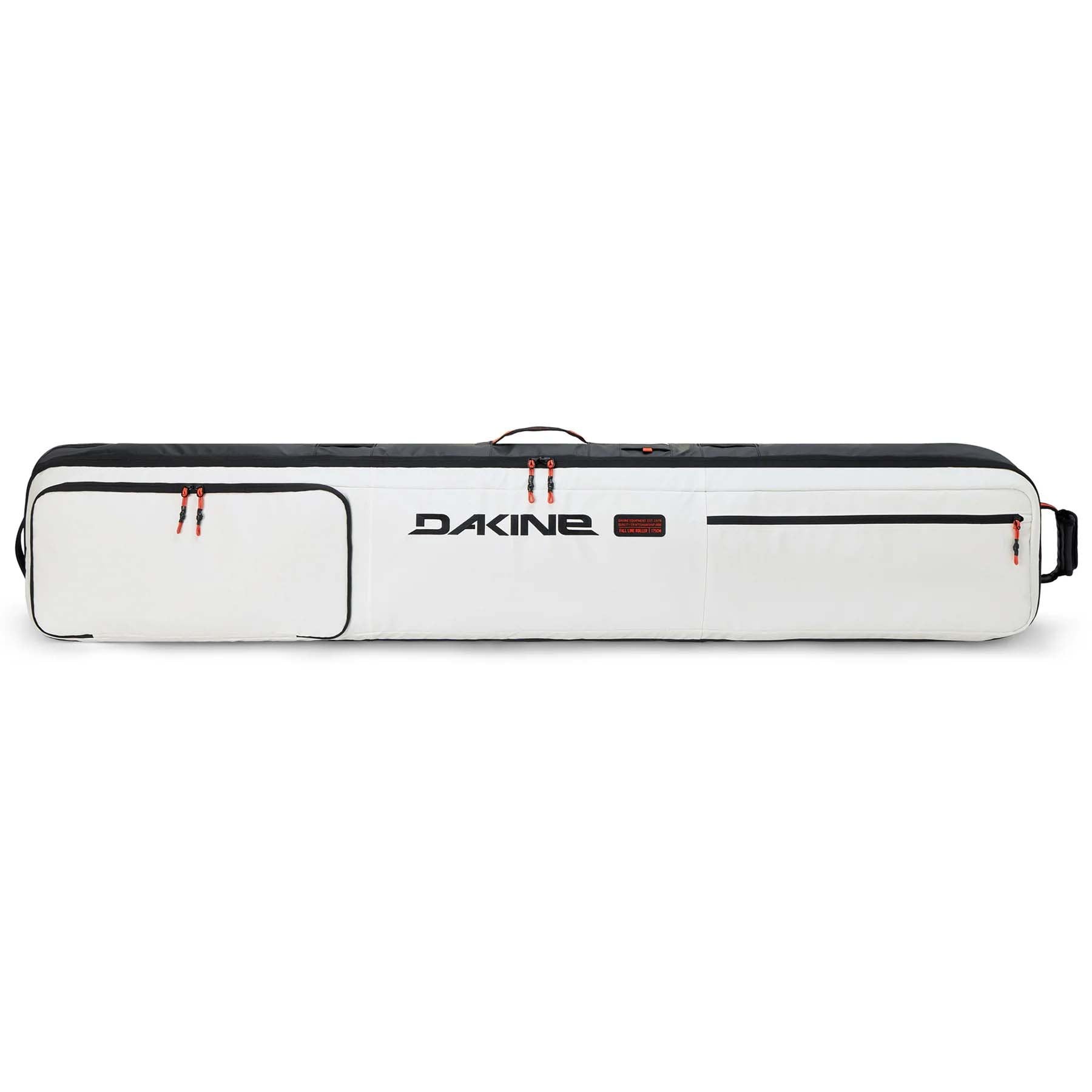 Dakine Ski Bag White Coated Dakine Fall Line Ski Roller Bag 175cm - White Coated