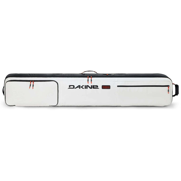 Dakine Ski Bag White Coated Dakine Fall Line Ski Roller Bag 190cm - White Coated