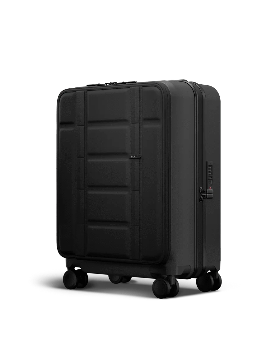 Db Luggage Black Out Db Ramverk Front-Access Carry-On Luggage