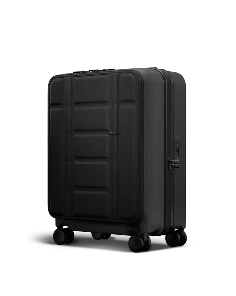 Db Luggage Black Out Db Ramverk Front-Access Carry-On Luggage
