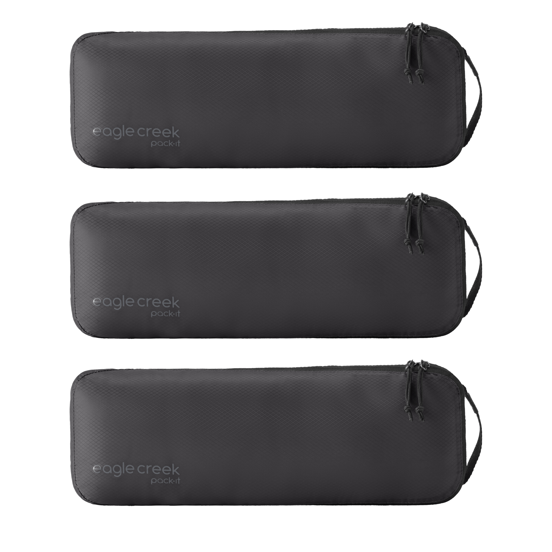 Eagle Creek Travel Accessories Black Eagle Creek Pack-It Isolate Slim Cube M/M/M Set