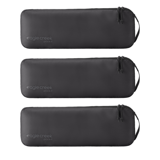 Eagle Creek Travel Accessories Black Eagle Creek Pack-It Isolate Slim Cube M/M/M Set