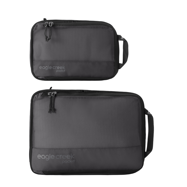 Eagle Creek Travel Accessories Black Eagle Creek Pack-It Reveal Compression Cube S/M Set