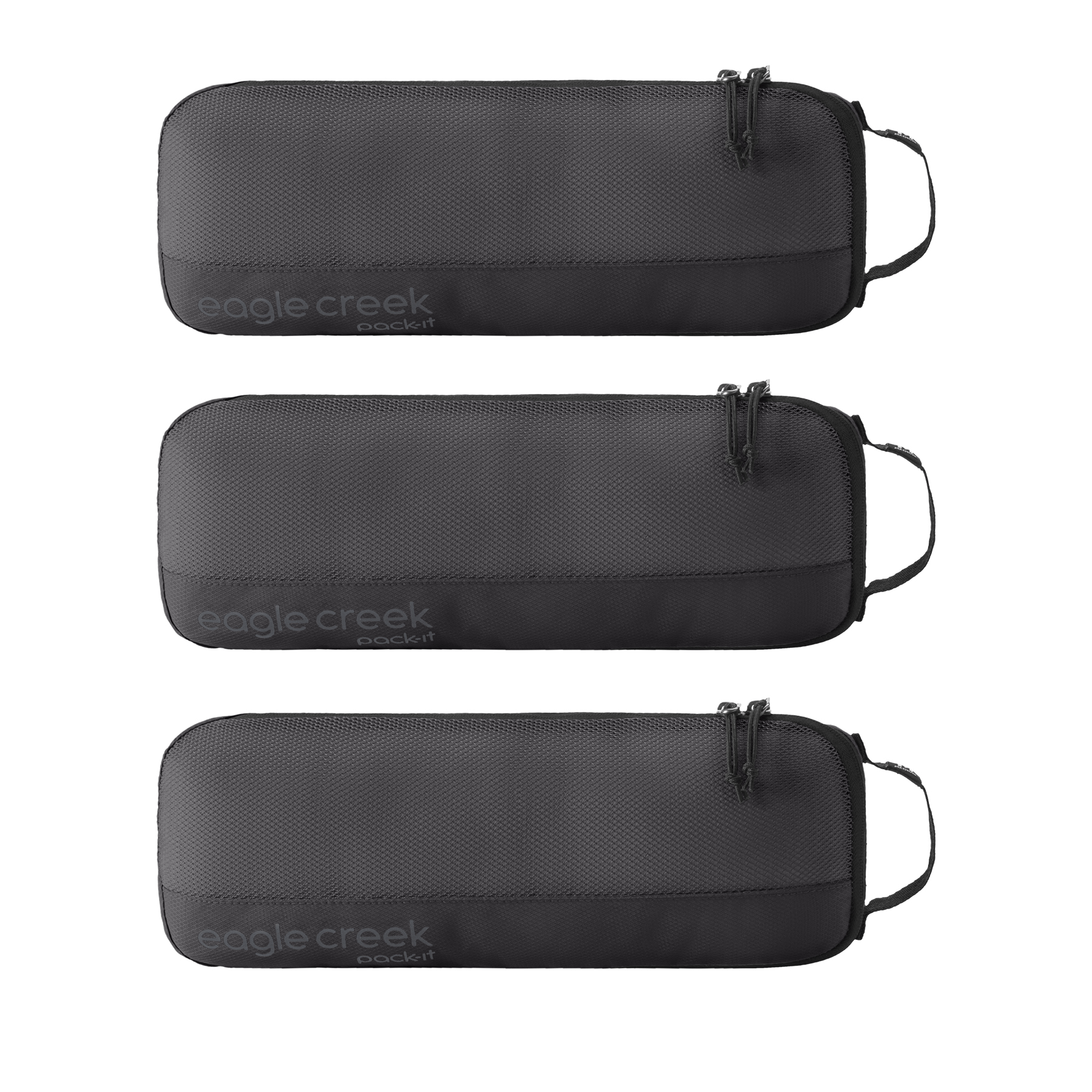 Eagle Creek Travel Accessories Black Eagle Creek Pack-It Reveal Slim Cube M/M/M Set