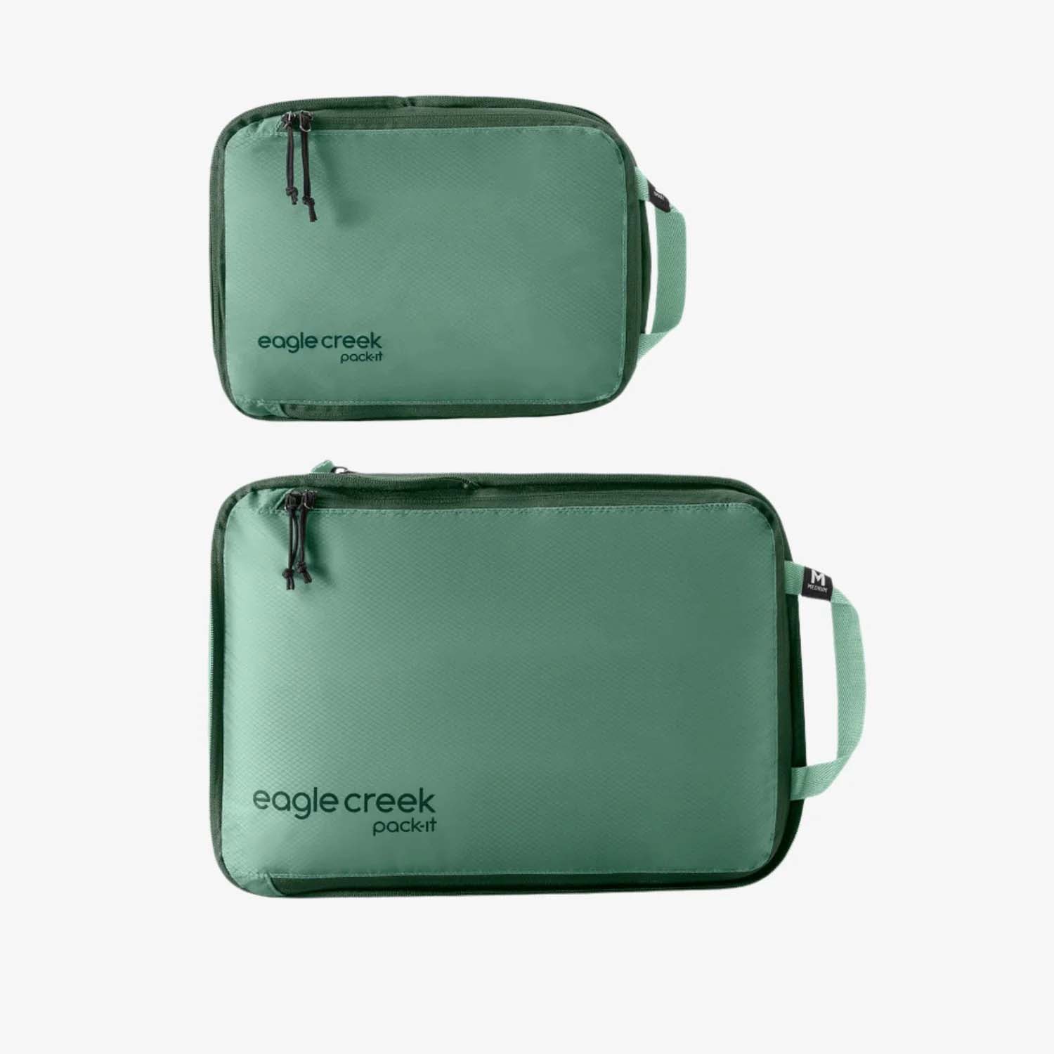 Eagle Creek Travel Accessories Willow Green Eagle Creek Pack-It Isolate Compression Cube S/M Set