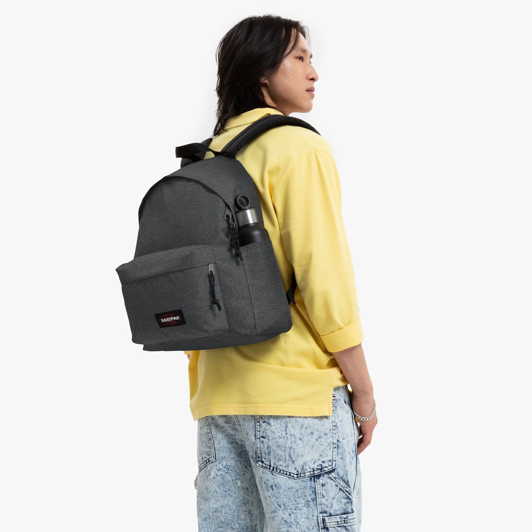 Eastpak Backpacks Black Denim Eastpak Day Pak'R - Black Denim