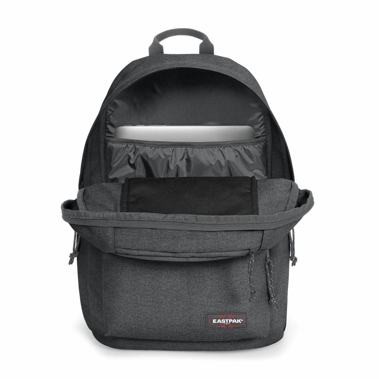 Eastpak Backpacks Black Denim Eastpak Padded Double Backpack - Black Denim