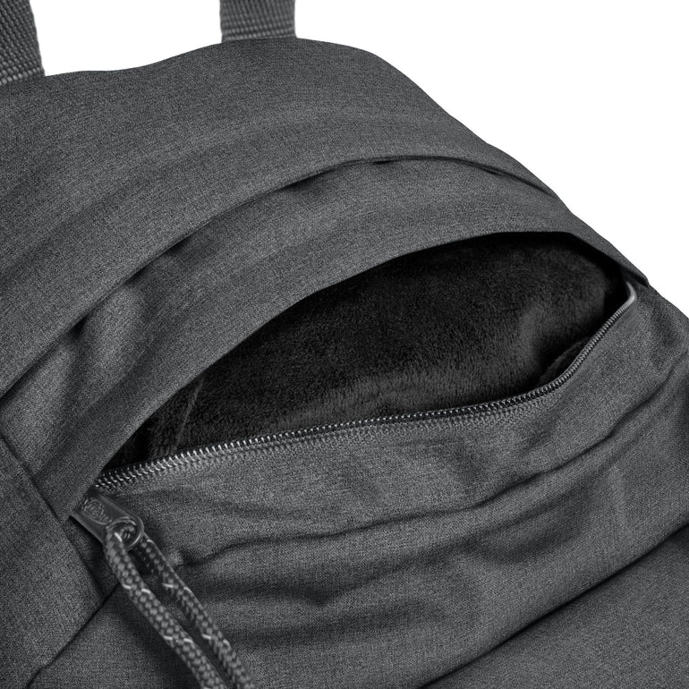 Eastpak Backpacks Black Denim Eastpak Padded Double Backpack - Black Denim