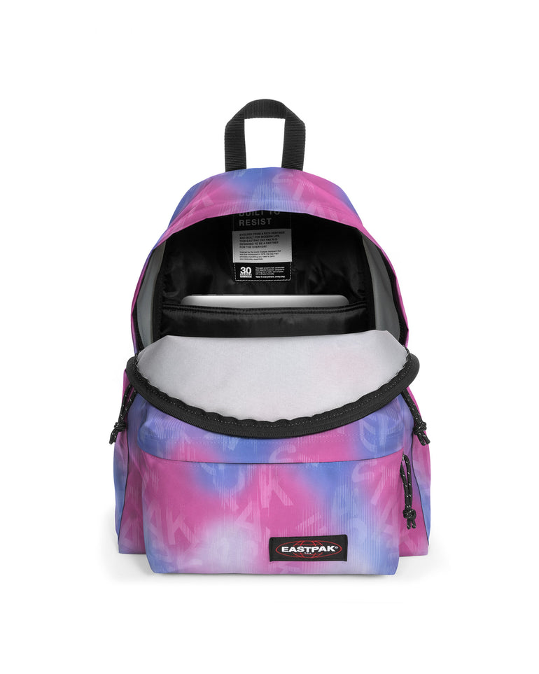 Eastpak Backpacks Letter Dye Dahlia Purple/Fuchsia Eastpak Day Pak'r - Letter Dye Dahlia Purple/Fuchsia