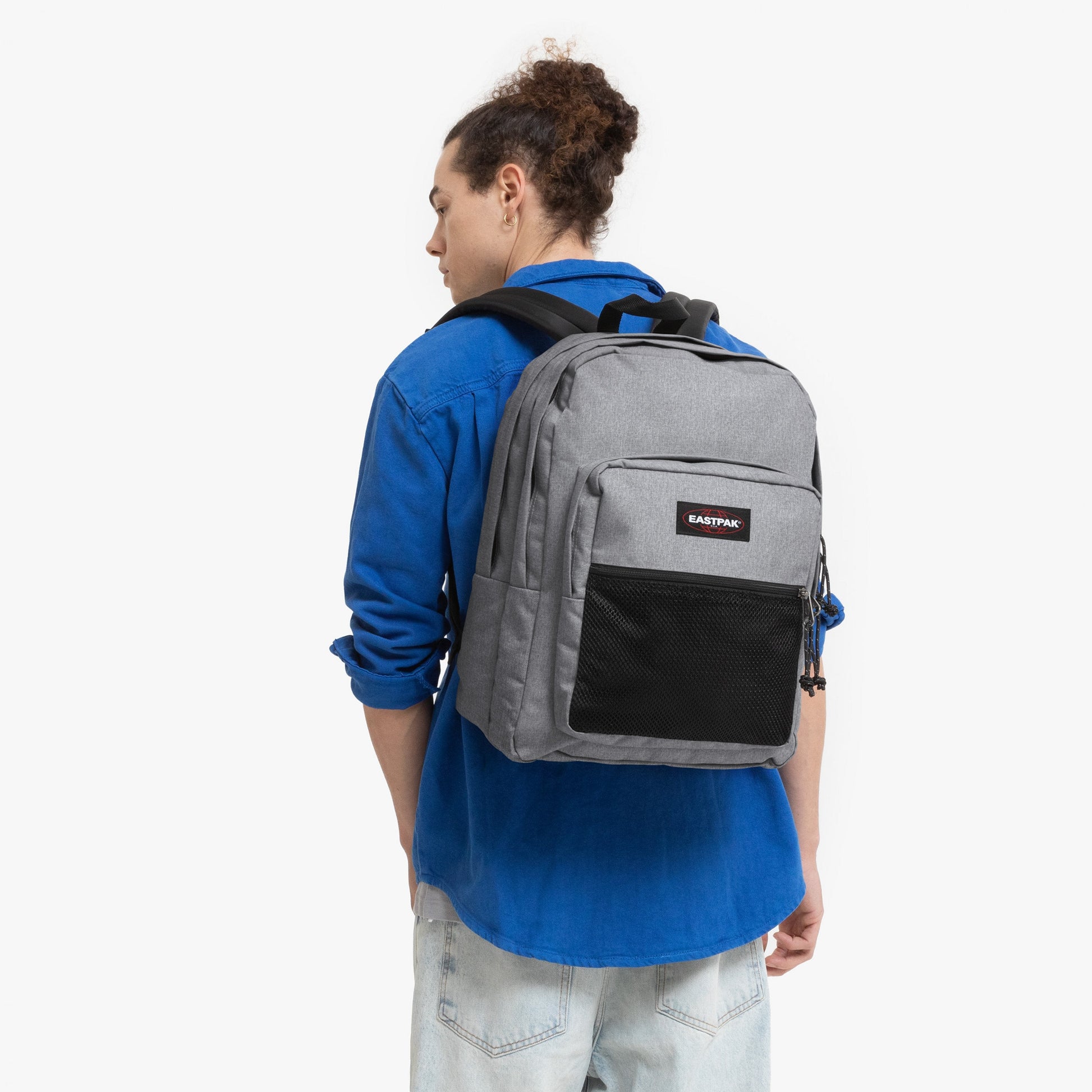 Eastpak Backpacks Sunday Grey Eastpak Pinnacle Backpack - Sunday Grey
